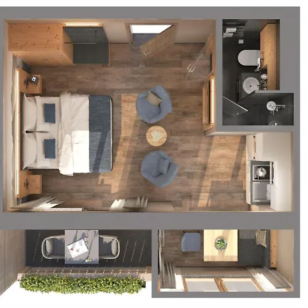 Апартаменты Mondi Resort-1 By Interhome